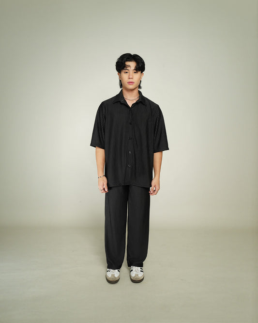 Paragon Jet Black Short Sleeves Set