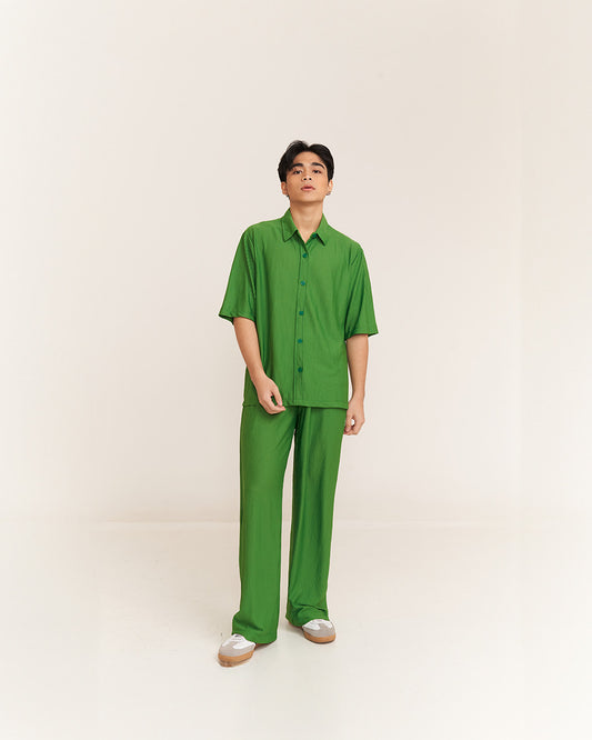 Paragon Pine Green Short Sleeves Set