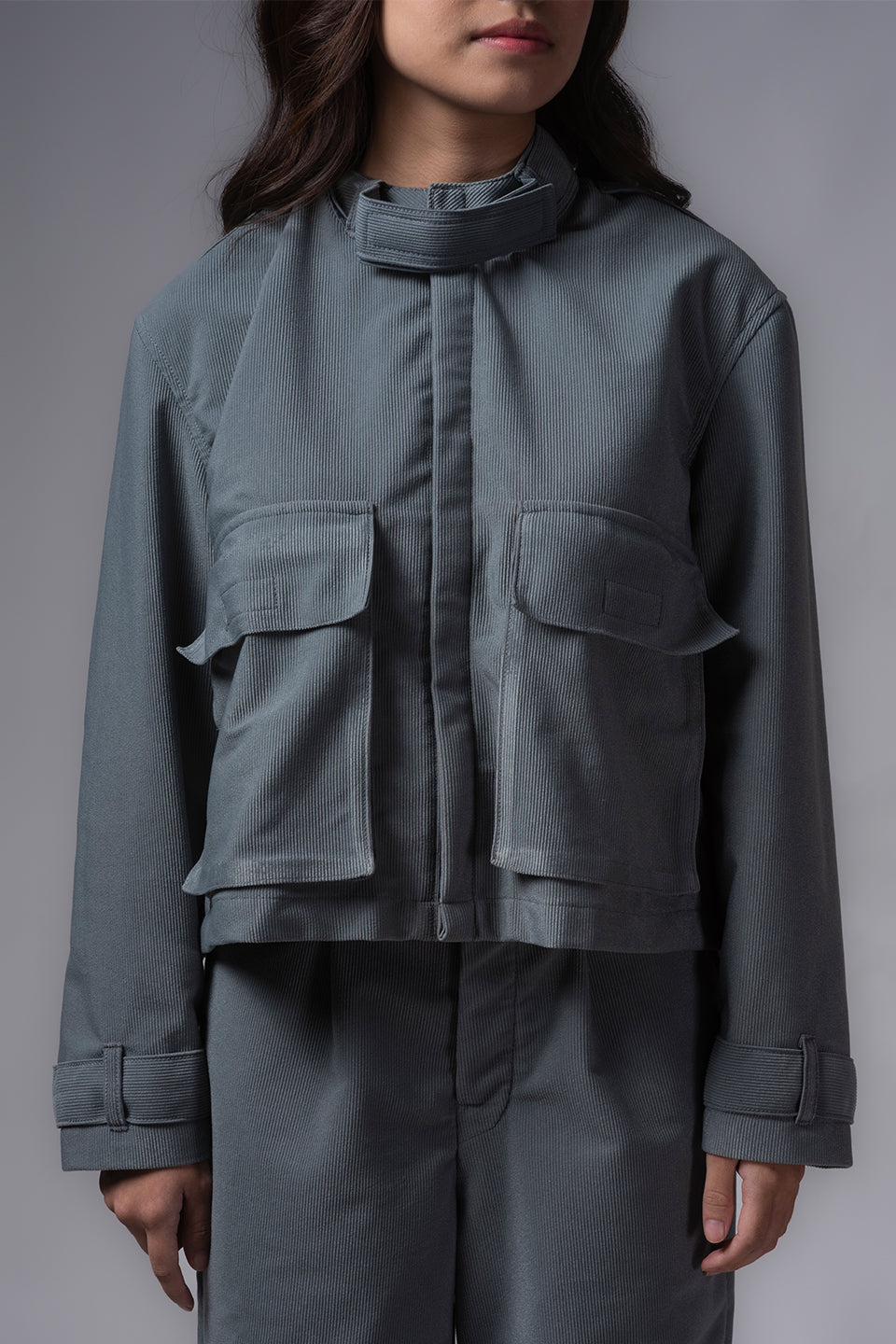 Exypnos Rhino Gray Corduroy Jacket