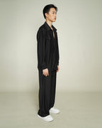 Paragon Jet Black Long Sleeves Set