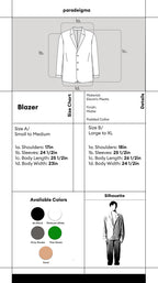 Nitidus Jet Black Blazer (Caliginous)