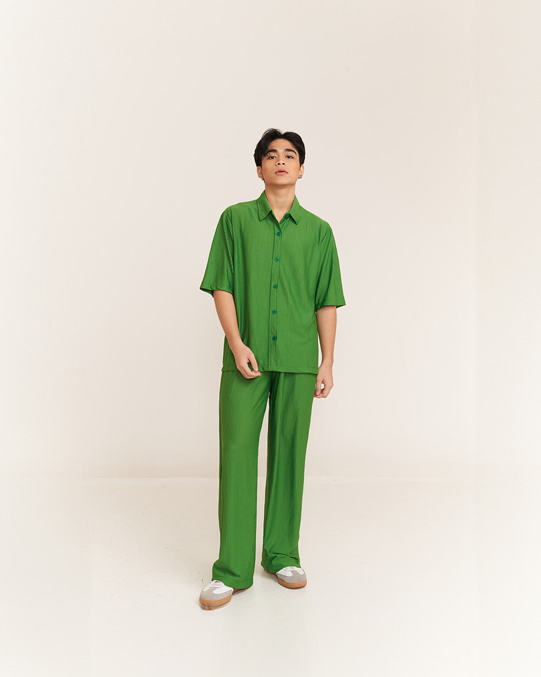Paragon Pine Green Short Sleeves Set