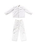 Elysian Alabaster Zipped Turtle Neck Set