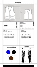 Aionios Pine Cropped Vest Set