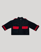 Exypnos Dos Fire Jet Black Corduroy Jacket