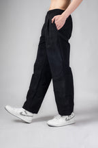 Exypnos Licorice Black Corduroy Pants