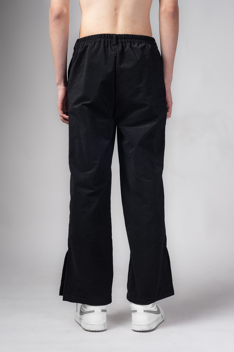 Exypnos Licorice Black Corduroy Pants