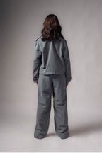 Exypnos Rhino Gray Corduroy Jacket Set